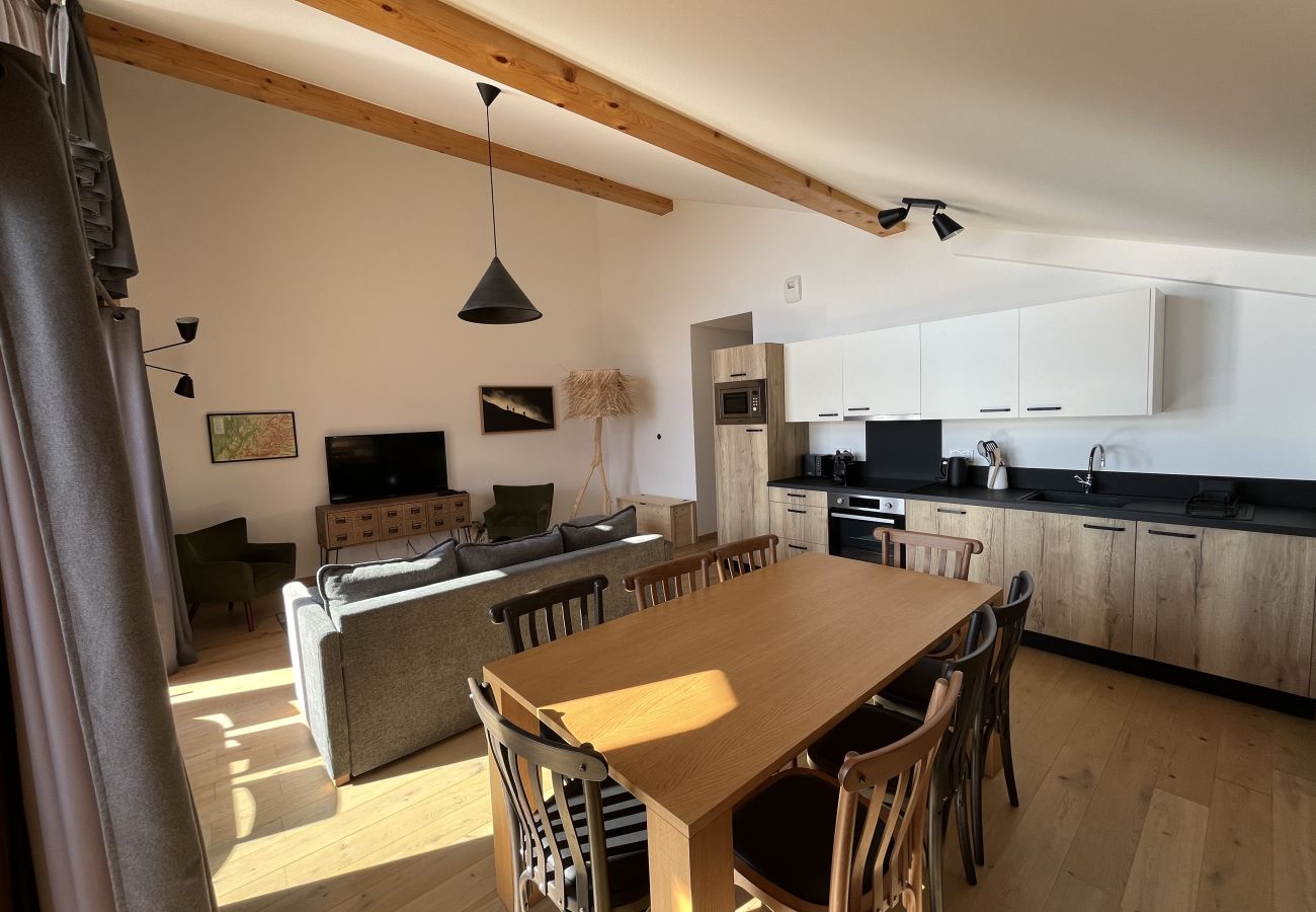 Apartment in Hauteluce - Les Saisies : Mont Blanc view