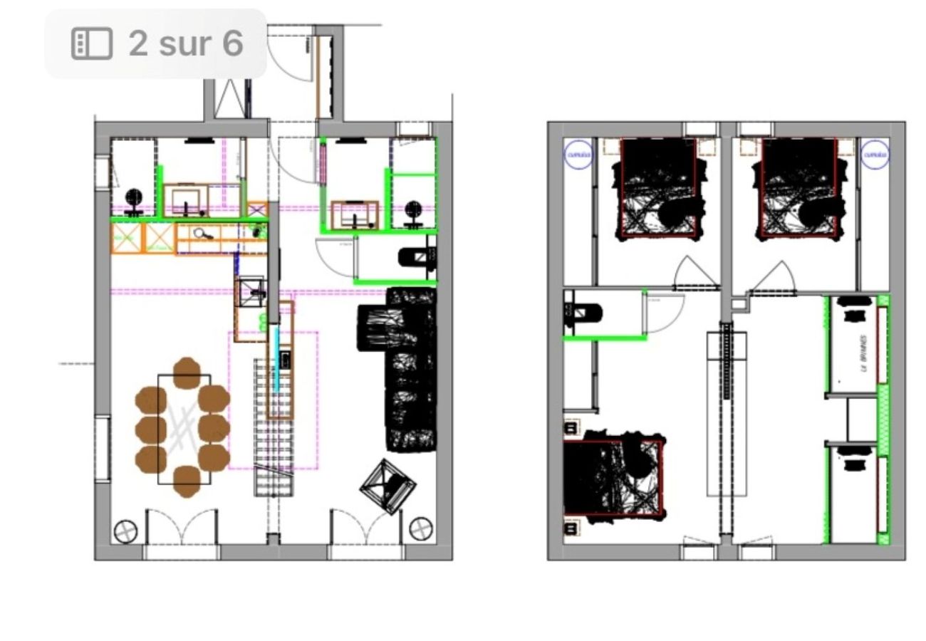 Chalet à Hauteluce - Les Saisies : chalet rénové 15 personnes