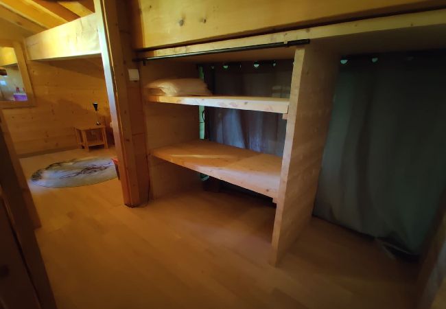 Chalet à Hauteluce - Les Saisies : superbe chalet mitoyen entrée station Chalet à Hauteluce - Les Saisies : superbe chalet mitoyen entrée station