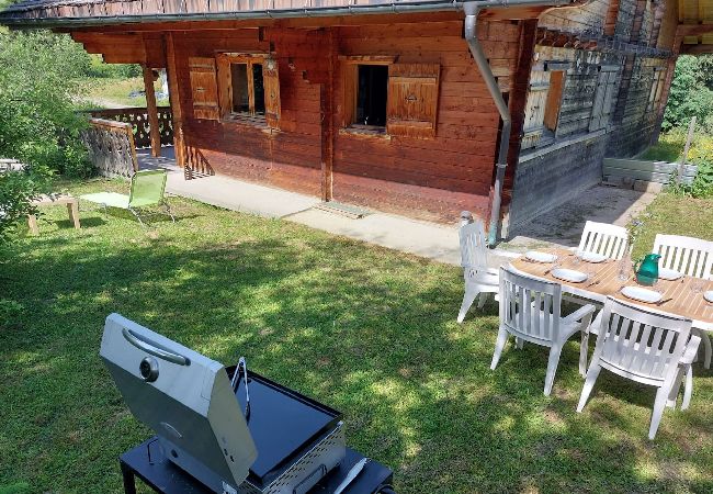 Chalet à Hauteluce - Les Saisies : superbe chalet mitoyen entrée station Chalet à Hauteluce - Les Saisies : superbe chalet mitoyen entrée station