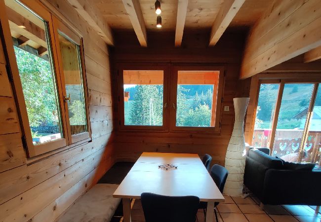 Chalet à Hauteluce - Les Saisies : superbe chalet mitoyen entrée station Chalet à Hauteluce - Les Saisies : superbe chalet mitoyen entrée station