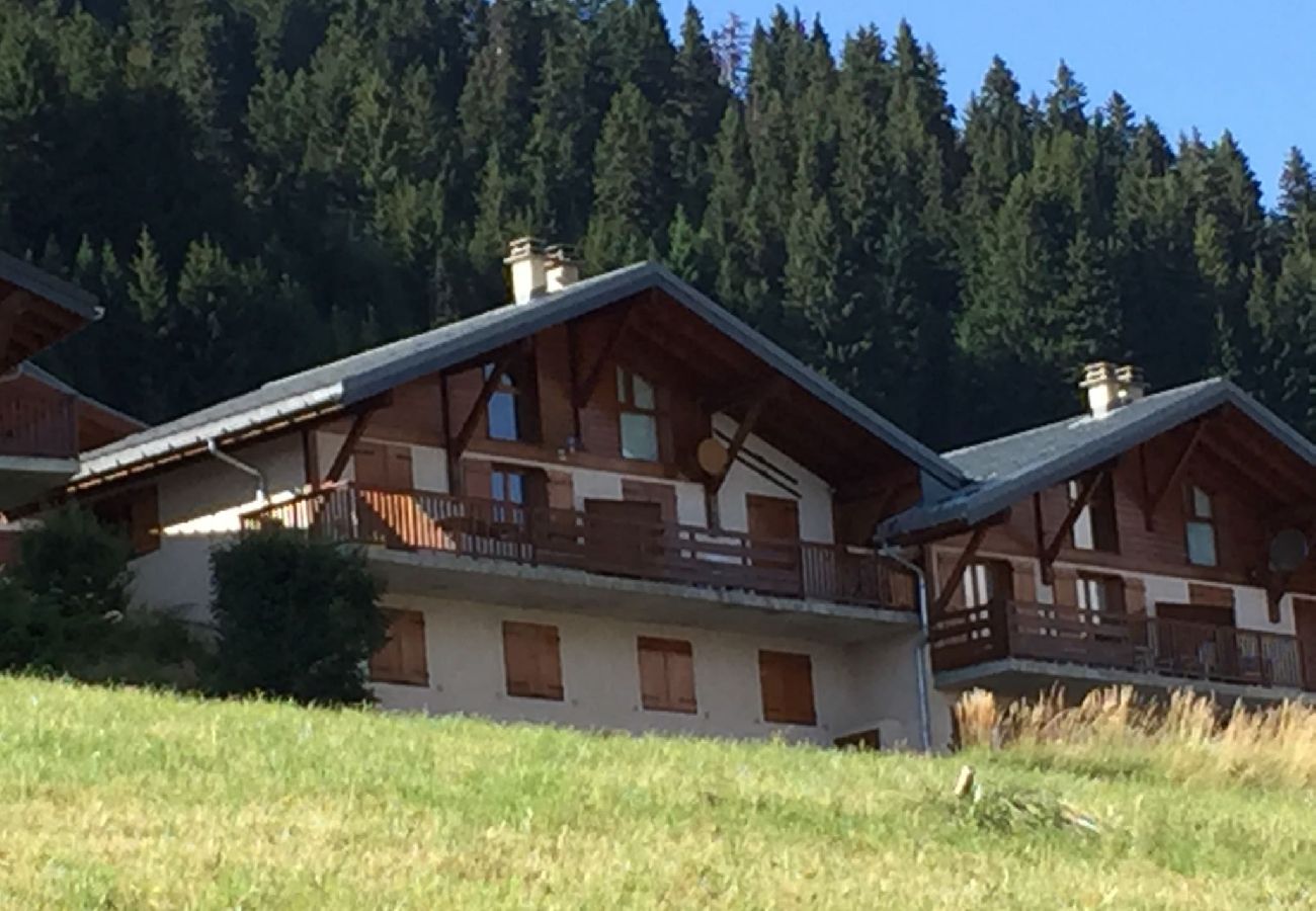 Chalet à Hauteluce - Chalet mitoyen à 2 pas des Saisies Vue Mont Blanc 
