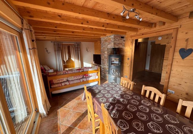 Chalet à Hauteluce - Les Saisies : superbe chalet face aux pistes Chalet à Hauteluce - Les Saisies : superbe chalet face aux pistes