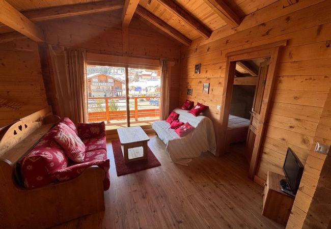 Chalet à Hauteluce - Les Saisies : superbe chalet face aux pistes Chalet à Hauteluce - Les Saisies : superbe chalet face aux pistes