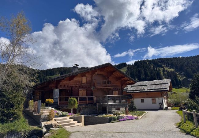 Chalet à Hauteluce - Les Saisies : superbe chalet face aux pistes Chalet à Hauteluce - Les Saisies : superbe chalet face aux pistes