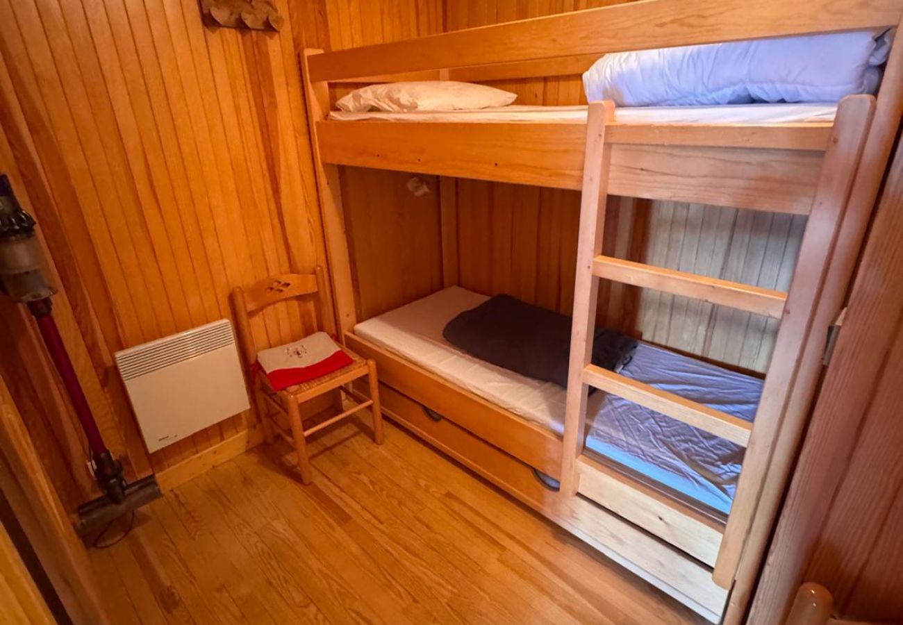 Appartement à Hauteluce - Les Saisies : spacieux appartement skis aux pieds !