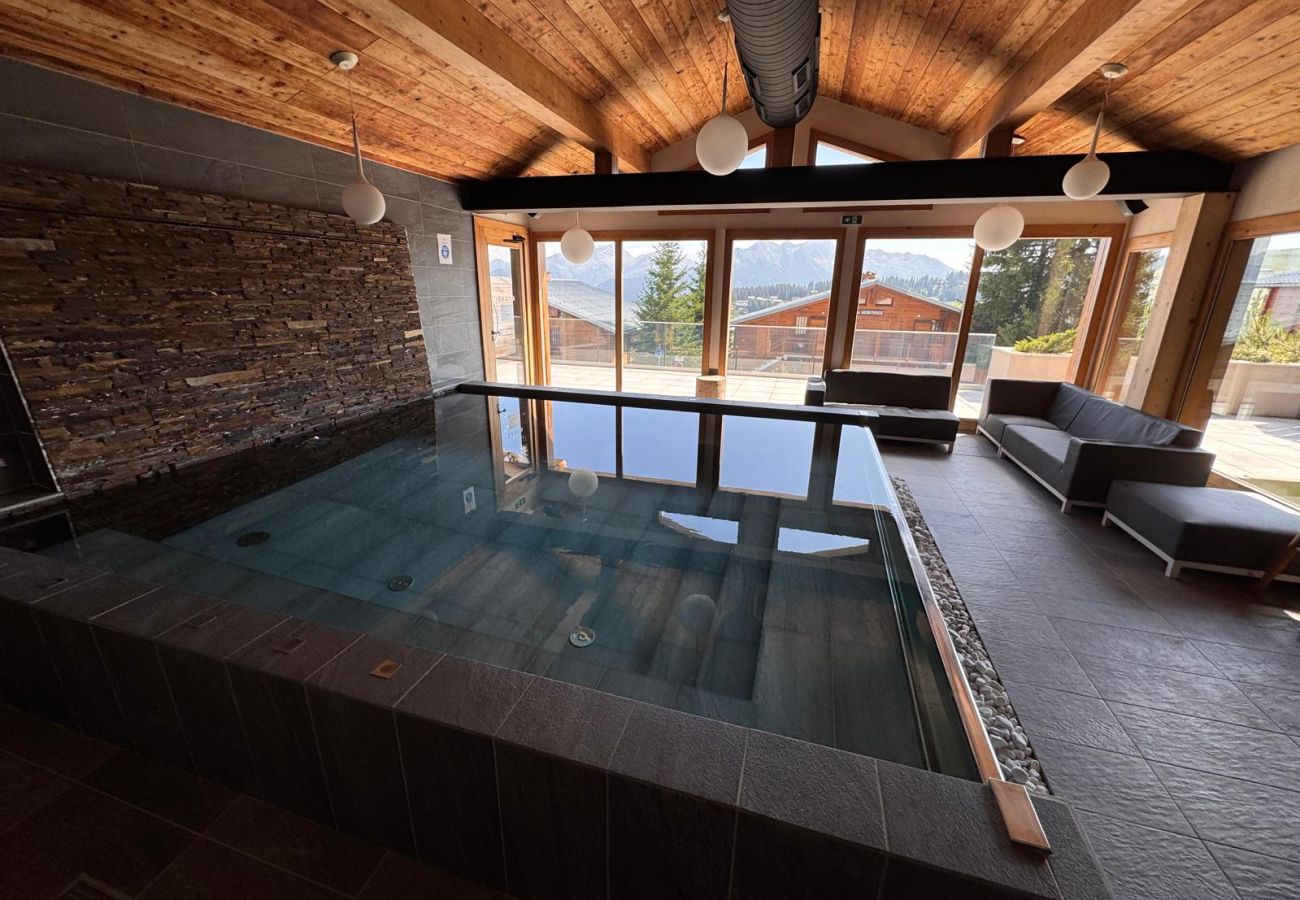Appartement à Hauteluce - Les Saisies : superbe logement 8 personnes avec SPA