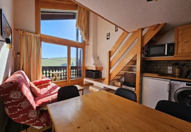 Appartement à Hauteluce - Les Saisies :charmant appartement 6 pers. Plein centre, au calme & proche pistes