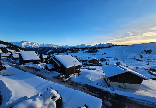 Appartement à Hauteluce - Les Saisies :charmant appartement 6 pers. Plein centre, au calme & proche pistes