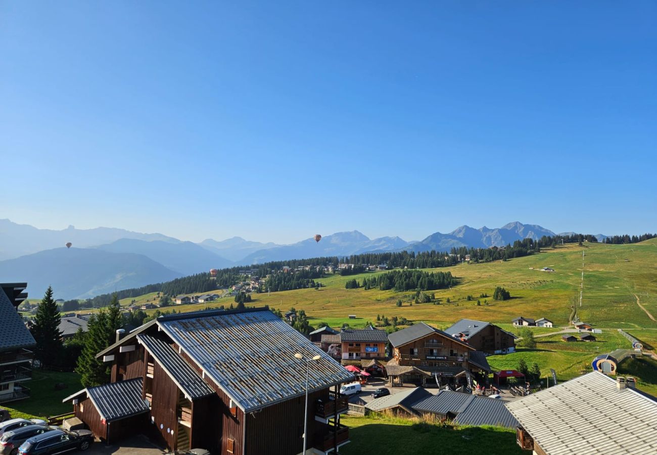 Appartement à Hauteluce - Les Saisies :charmant appartement 6 pers. Plein centre, au calme & proche pistes