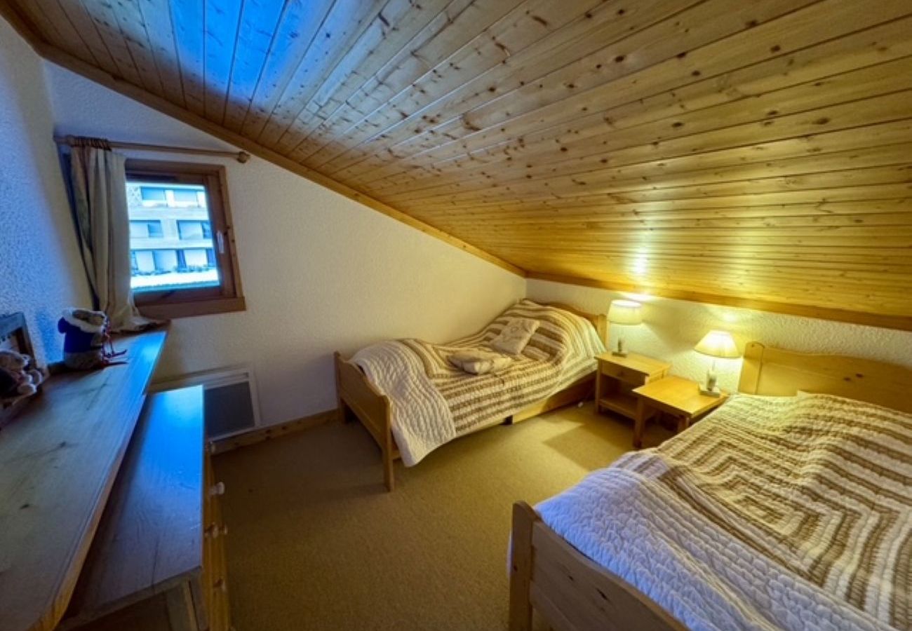 Appartement à Hauteluce - Les Saisies :charmant appartement 6 pers. Plein centre, au calme & proche pistes