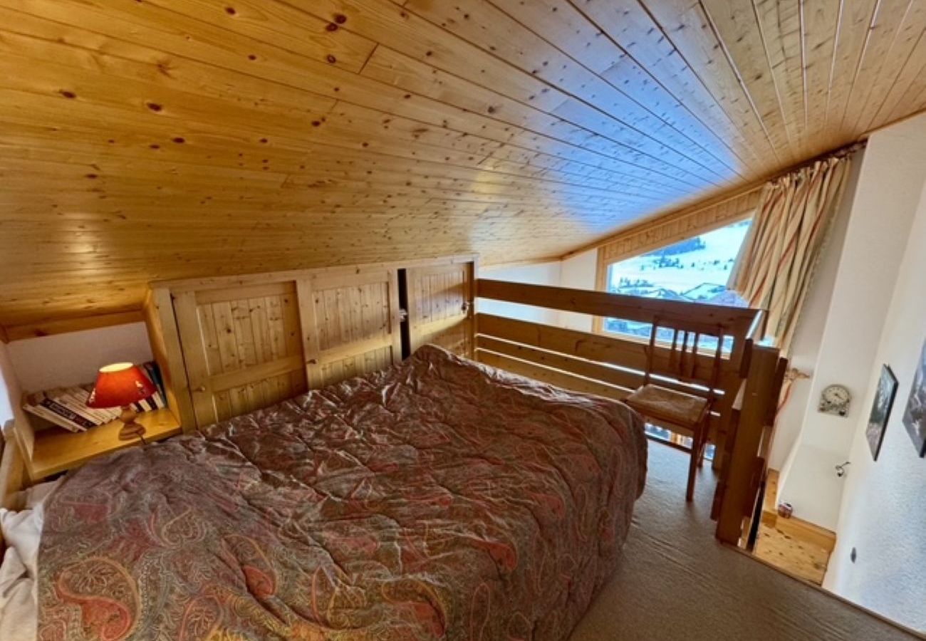 Appartement à Hauteluce - Les Saisies :charmant appartement 6 pers. Plein centre, au calme & proche pistes