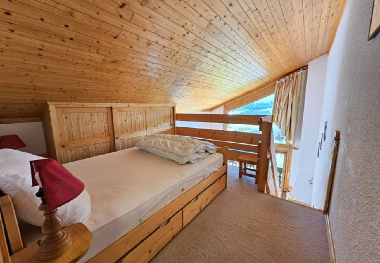 Appartement à Hauteluce - Les Saisies :charmant appartement 6 pers. Plein centre, au calme & proche pistes