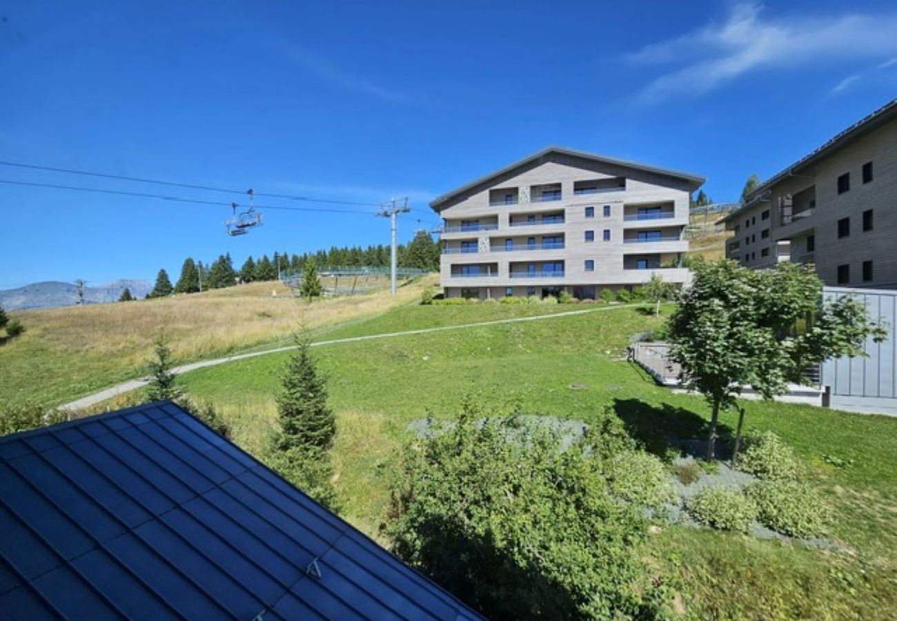 Appartement à Hauteluce - Les Saisies :charmant appartement 6 pers. Plein centre, au calme & proche pistes