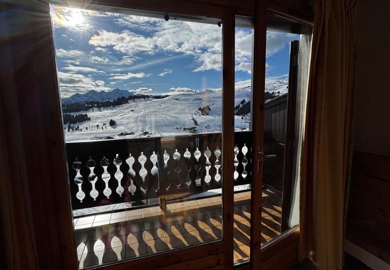 Appartement à Hauteluce - Les Saisies :charmant appartement 6 pers. Plein centre, au calme & proche pistes