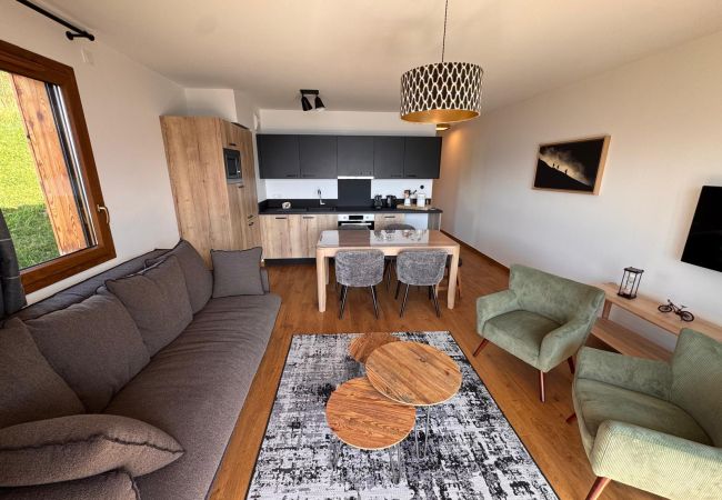 Appartement à Hauteluce - Les Saisies: luxueux appartement proche des pistes vue Mt Blanc Appartement à Hauteluce - Les Saisies: luxueux appartement proche des pistes vue Mt Blanc