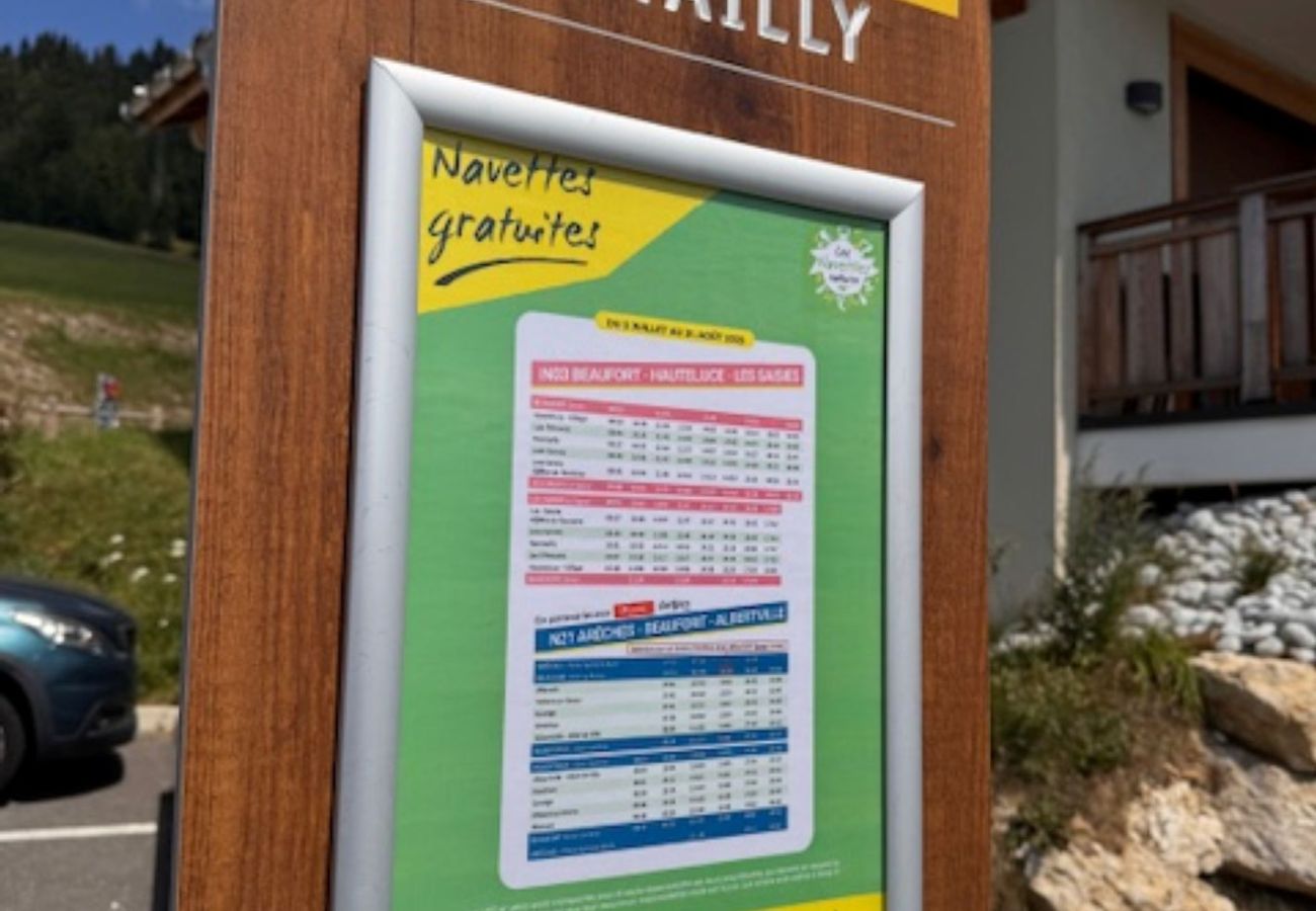 Appartement à Hauteluce - Les Saisies : appartement cosy proche des pistes