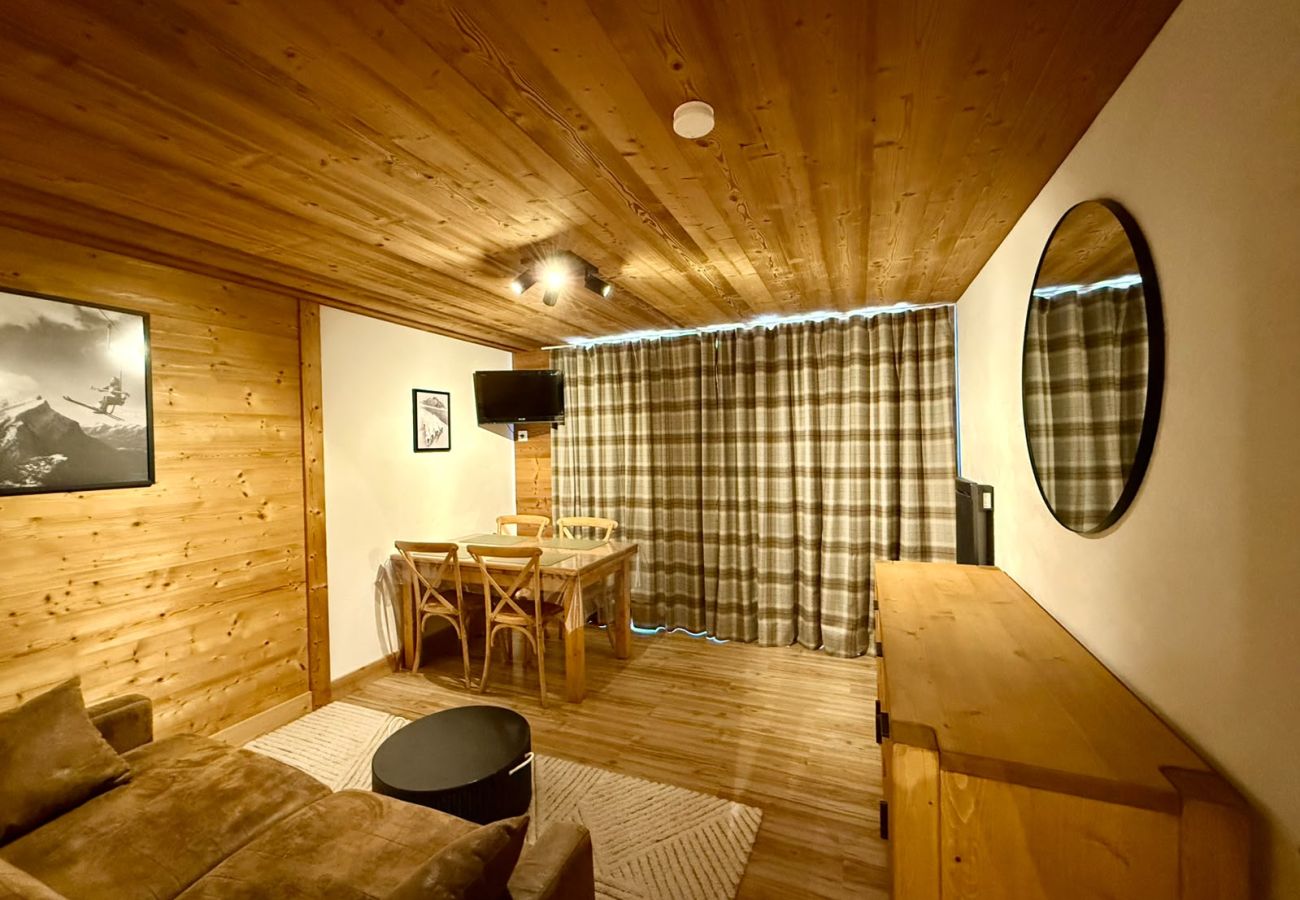 Appartement à Hauteluce - Lumineux studio 5 pers au cœur des Saisies