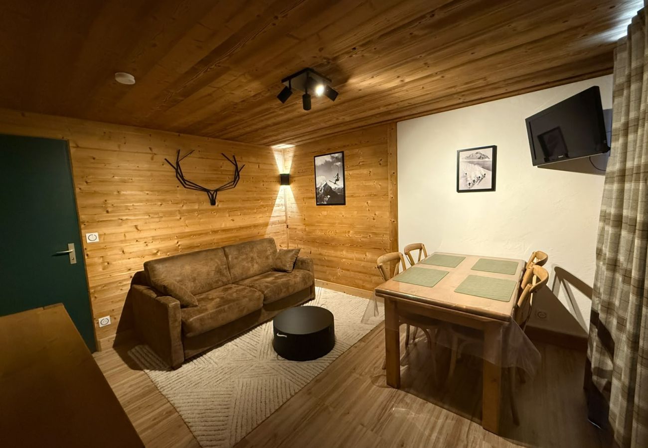 Appartement à Hauteluce - Lumineux studio 5 pers au cœur des Saisies