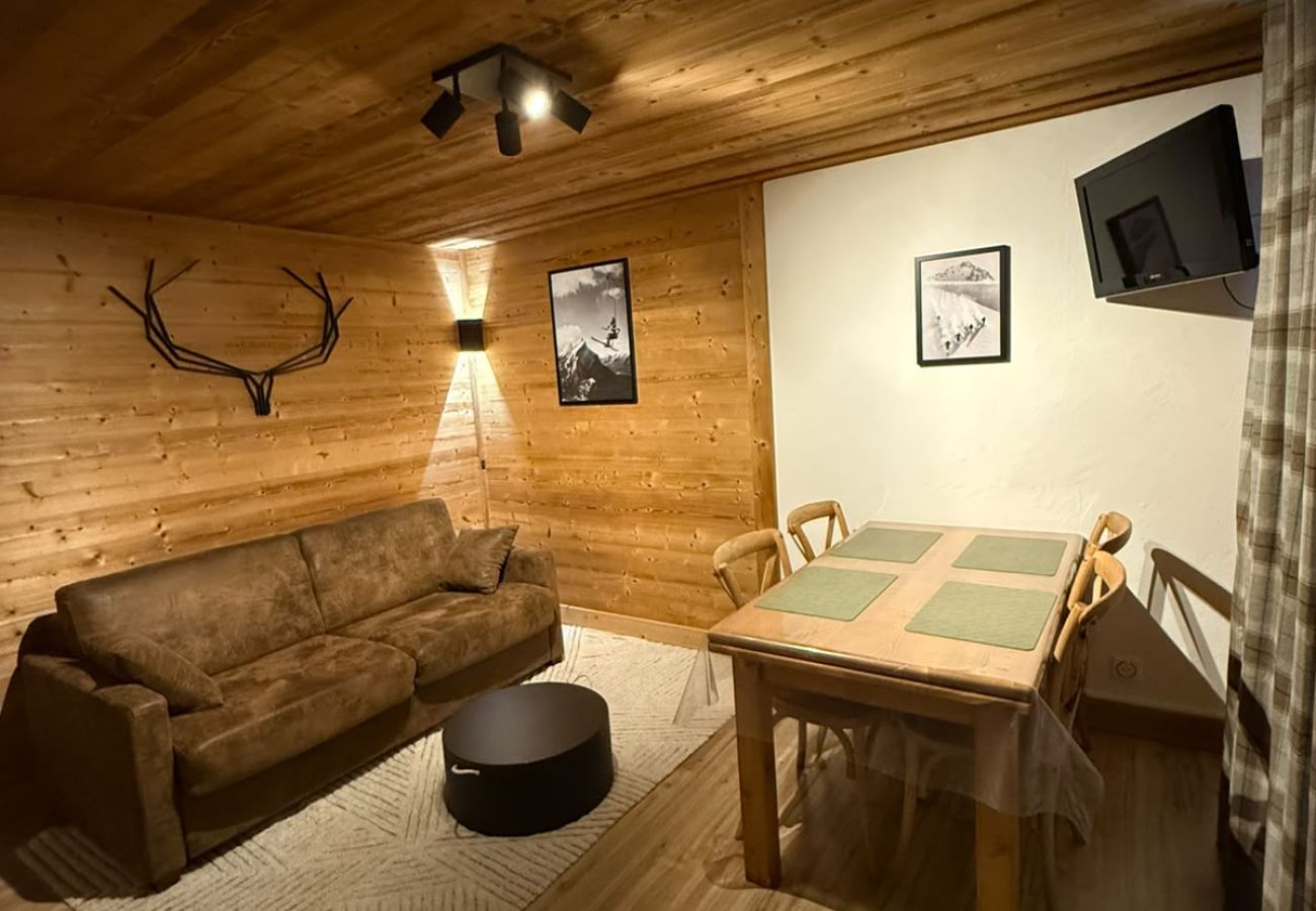 Appartement à Hauteluce - Lumineux studio 5 pers au cœur des Saisies
