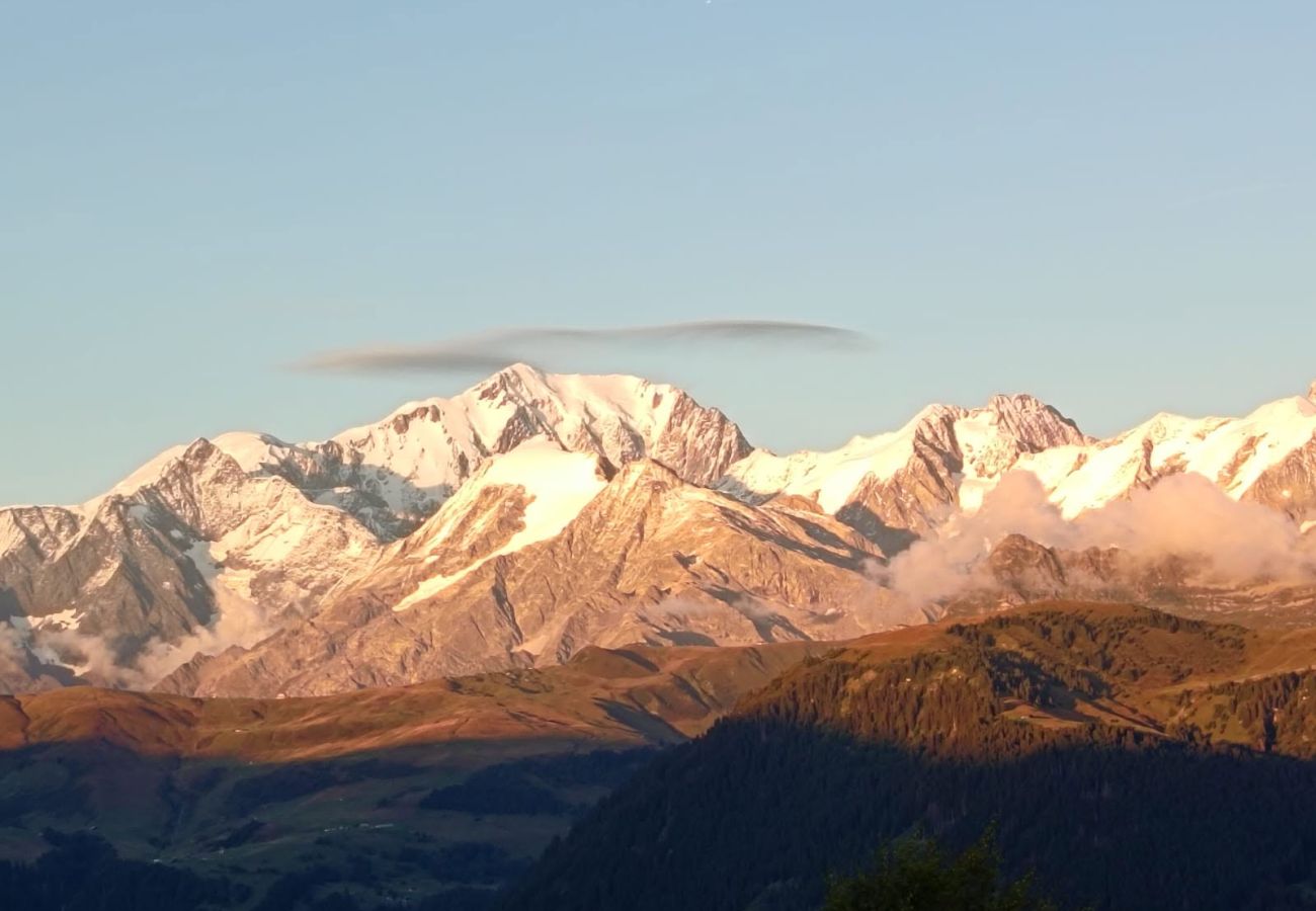 Appartement à Hauteluce - Les Saisies : vue panoramique proche des pistes