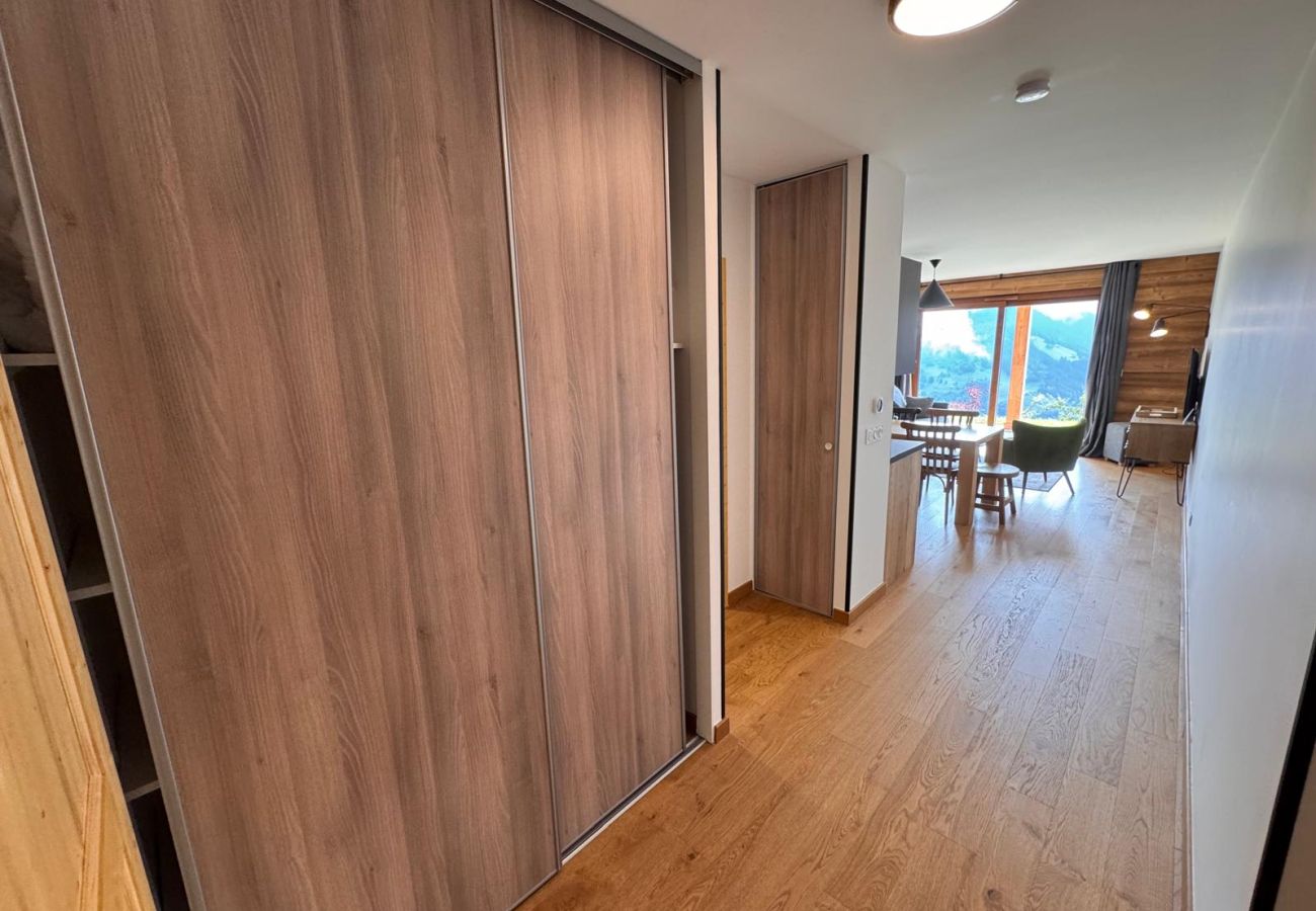 Appartement à Hauteluce - Les Saisies : vue panoramique proche des pistes
