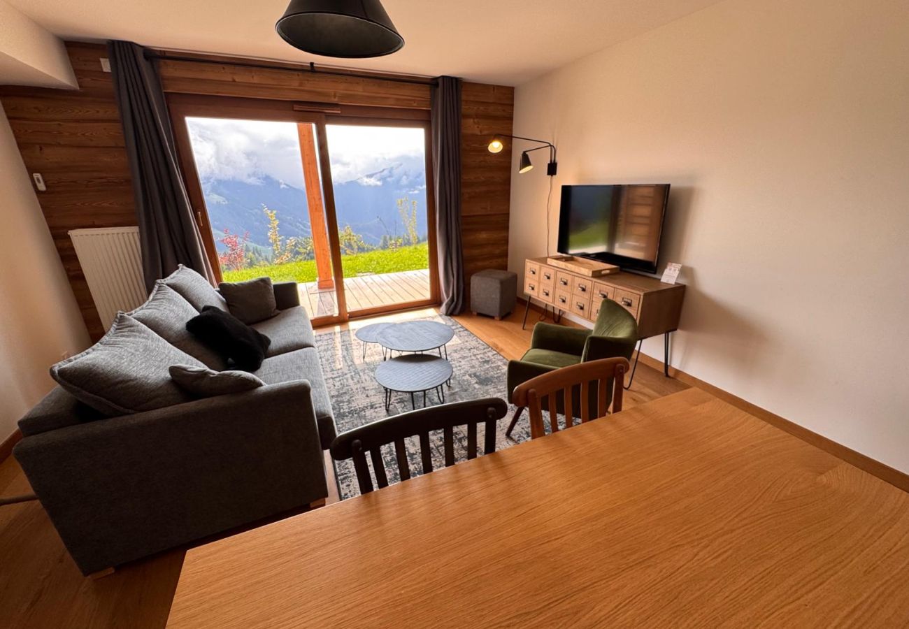 Appartement à Hauteluce - Les Saisies : vue panoramique proche des pistes