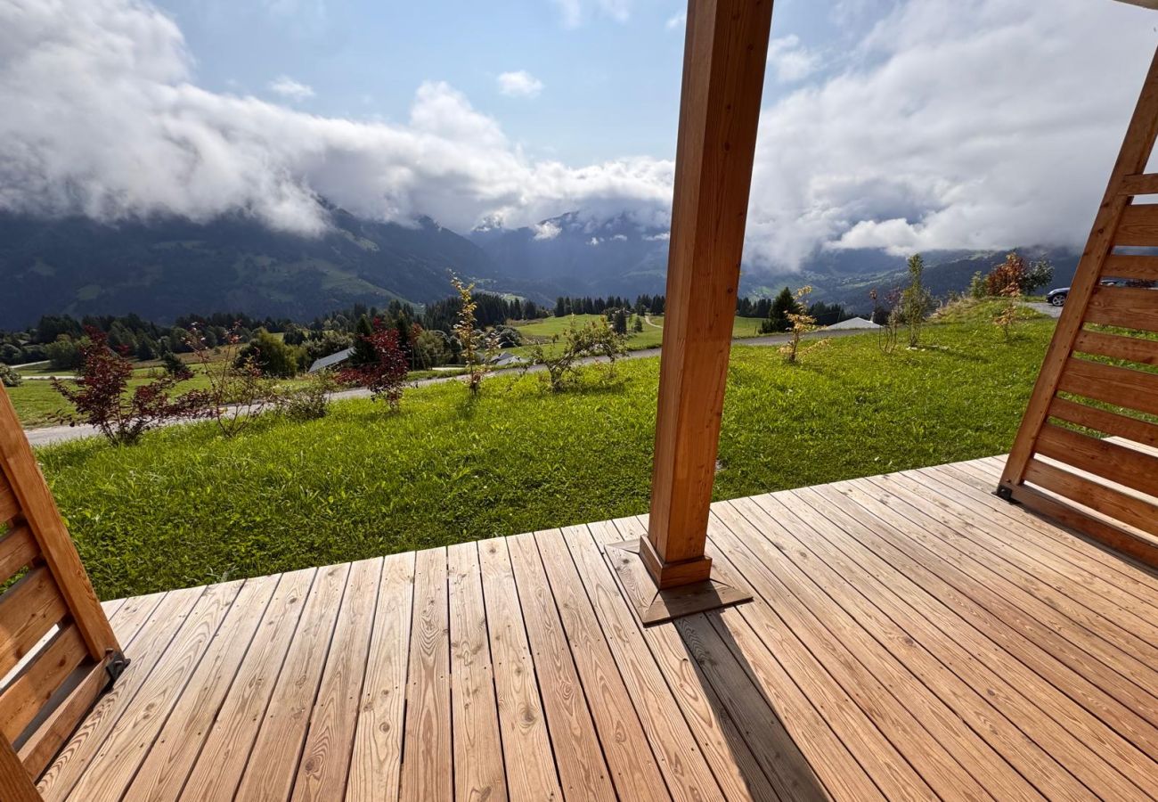 Appartement à Hauteluce - Les Saisies : vue panoramique proche des pistes