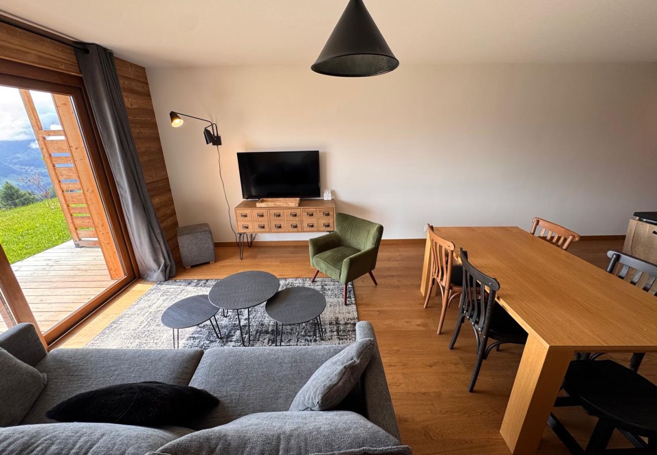Appartement à Hauteluce - Les Saisies : vue panoramique proche des pistes