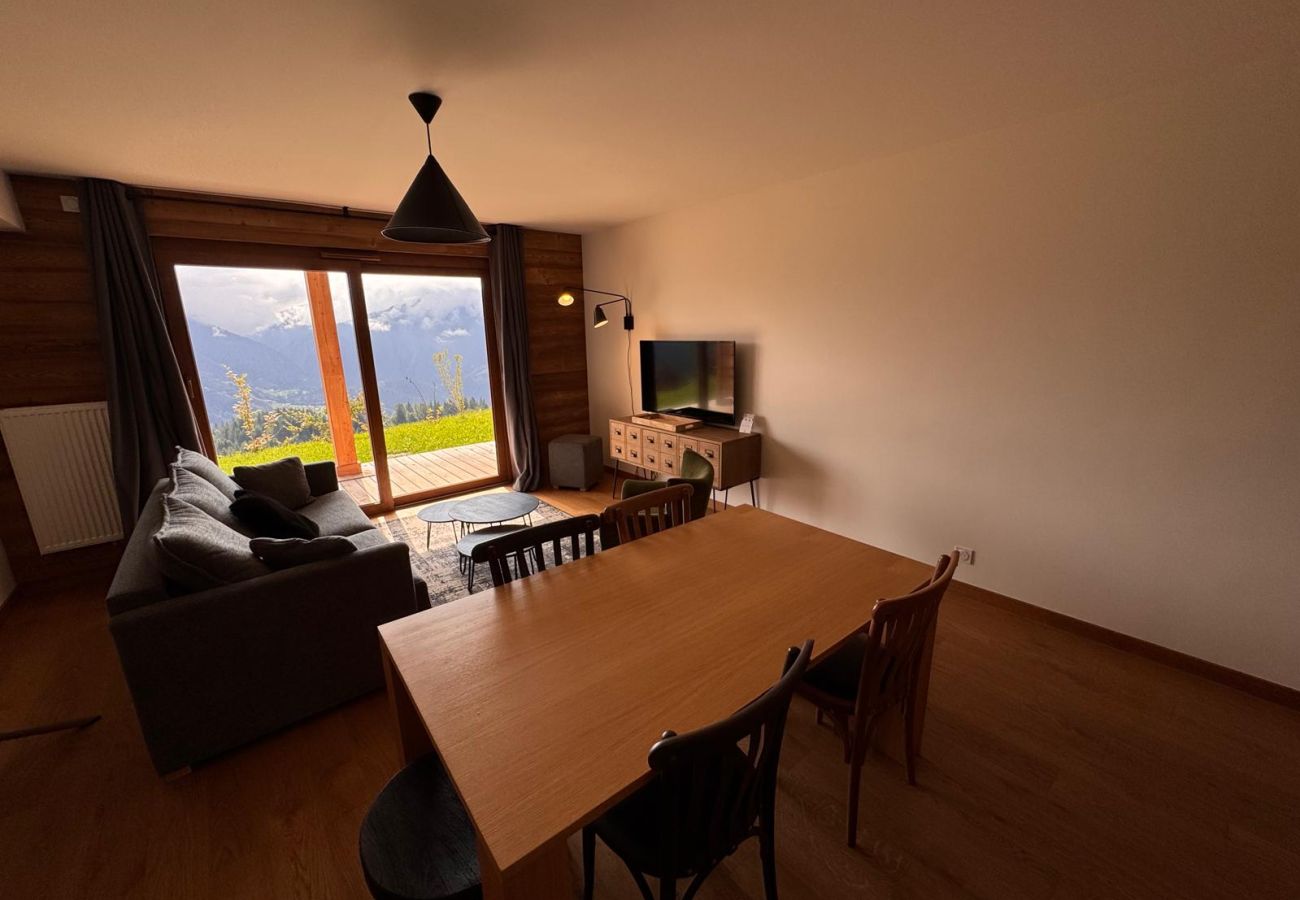 Appartement à Hauteluce - Les Saisies : vue panoramique proche des pistes