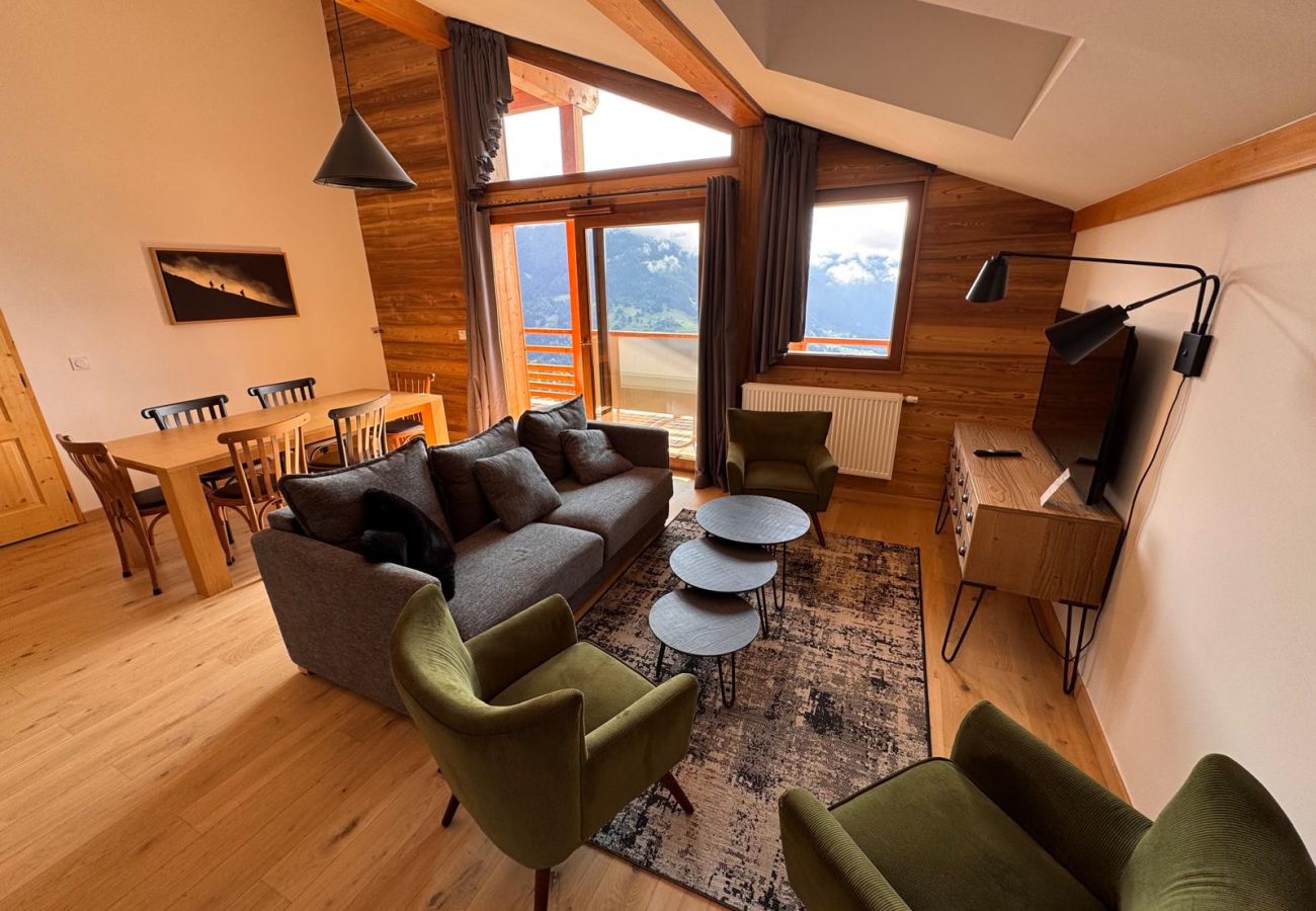 Appartement à Hauteluce - Les Saisies : luxueux logement 8 pers proche des pistes