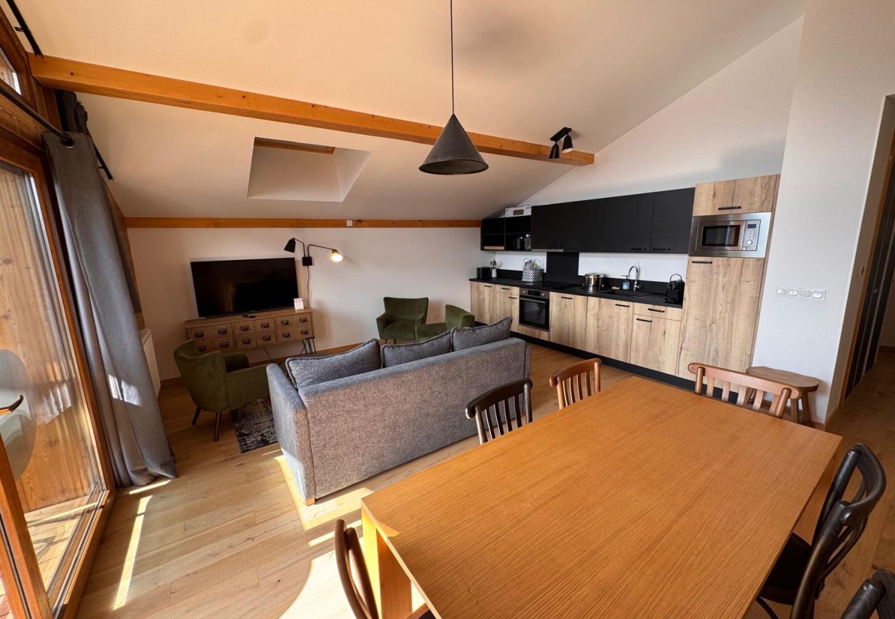 Appartement à Hauteluce - Les Saisies : luxueux logement 8 pers proche des pistes