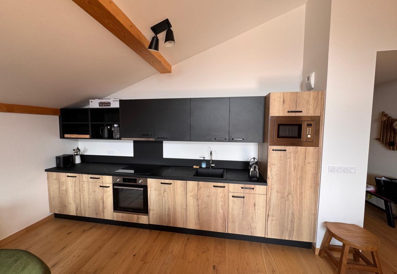 Appartement à Hauteluce - Les Saisies : luxueux logement 8 pers proche des pistes