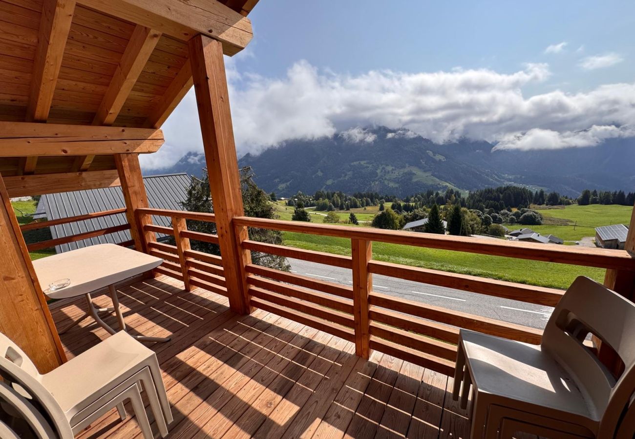 Appartement à Hauteluce - Les Saisies : spacieux logement vue Mont Blanc !