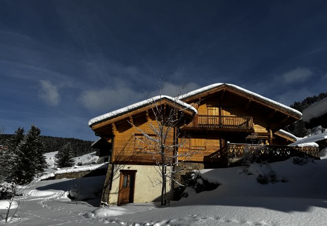 Chalet à Hauteluce - Les Saisies : luxueux chalet 12 pers. à 800 m des pistes 