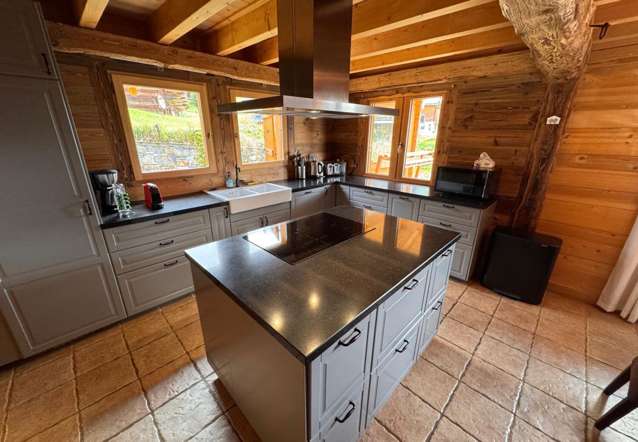 Chalet à Hauteluce - Les Saisies : luxueux chalet 12 pers. à 800 m des pistes 