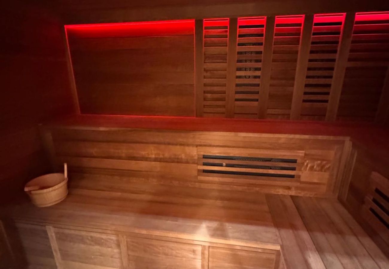 Chalet à Hauteluce - Les Saisies : luxueux chalet 12 pers. à 800 m des pistes 