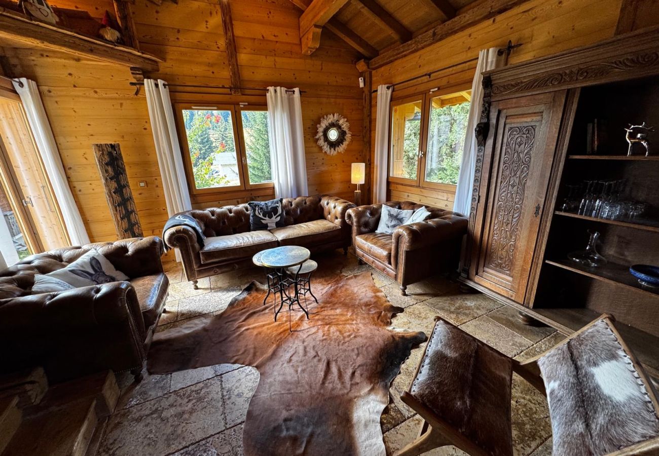 Chalet à Hauteluce - Les Saisies : luxueux chalet 12 pers. à 800 m des pistes 