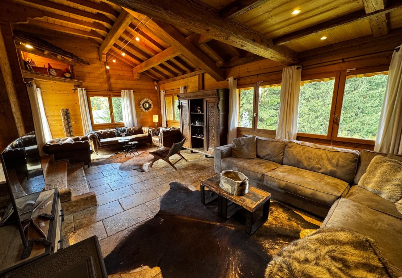 Chalet à Hauteluce - Les Saisies : luxueux chalet 12 pers. à 800 m des pistes 
