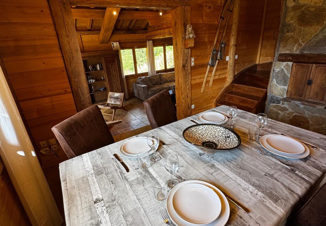 Chalet à Hauteluce - Les Saisies : luxueux chalet 12 pers. à 800 m des pistes 