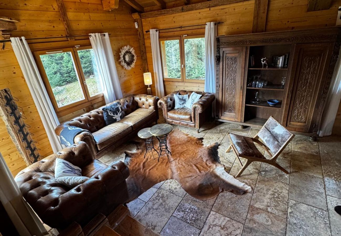 Chalet à Hauteluce - Les Saisies : luxueux chalet 12 pers. à 800 m des pistes 