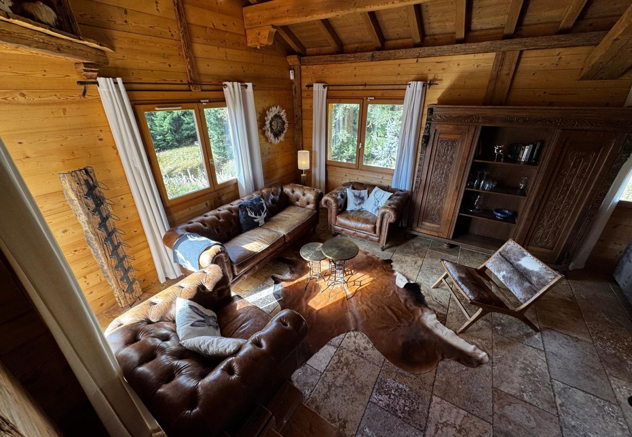 Chalet à Hauteluce - Les Saisies : luxueux chalet 12 pers. à 800 m des pistes 