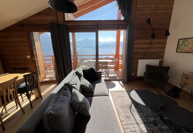 Appartement à Hauteluce - Les Saisies : superbe logement 8 pers face au Mont Blanc Appartement à Hauteluce - Les Saisies : superbe logement 8 pers face au Mont Blanc