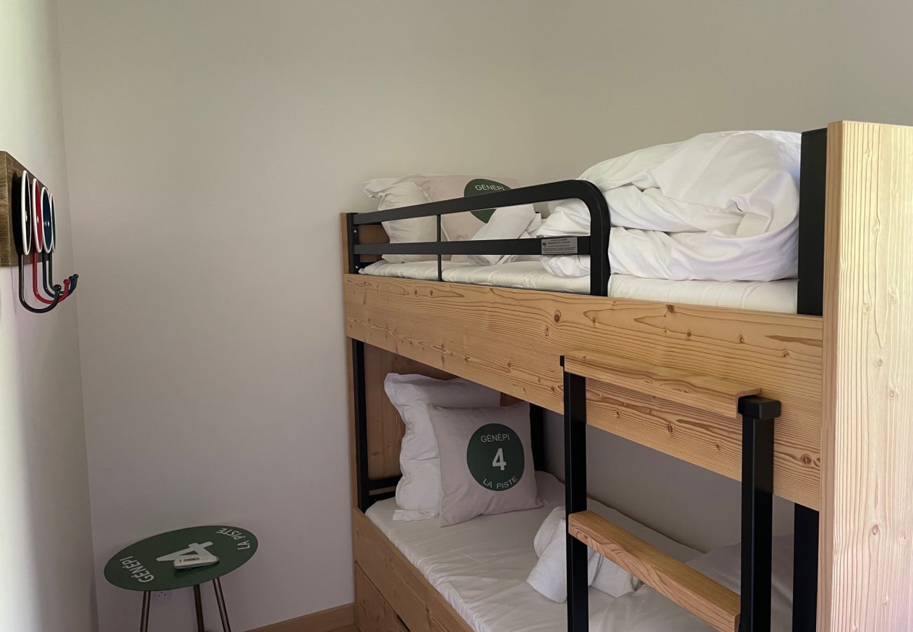 Appartement à Hauteluce - Les Saisies : superbe logement 8 pers face au Mont Blanc