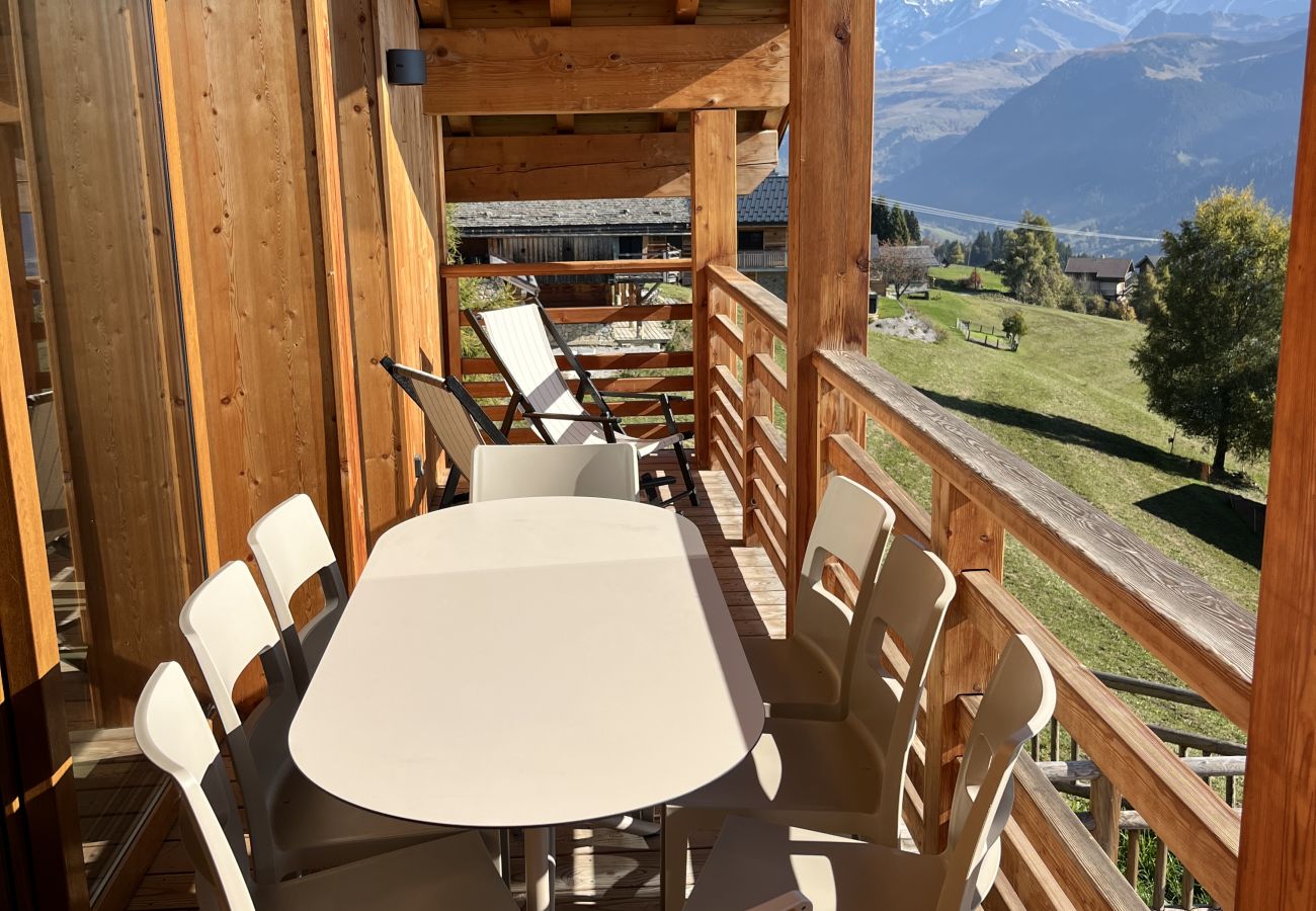 Appartement à Hauteluce - Les Saisies : superbe logement 8 pers face au Mont Blanc