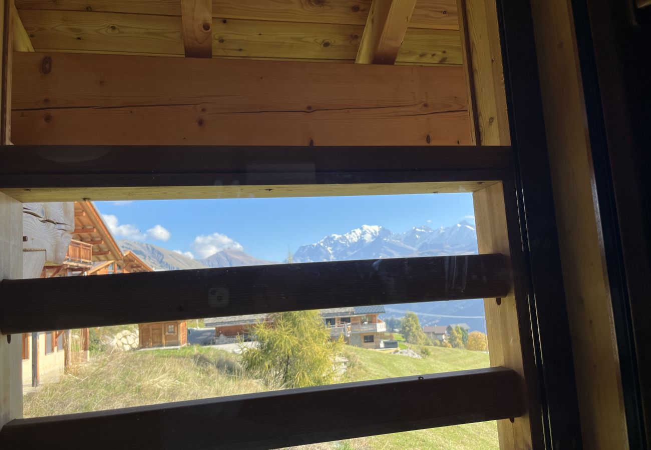 Appartement à Hauteluce - Les Saisies : superbe logement 8 pers face au Mont Blanc