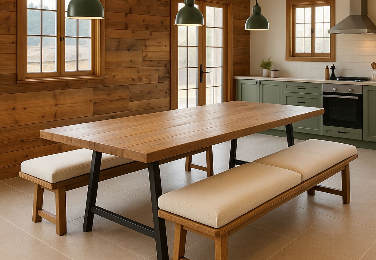 Chalet à Hauteluce - Les Saisies : Luxueux chalet face aux pistes et rdv ESF