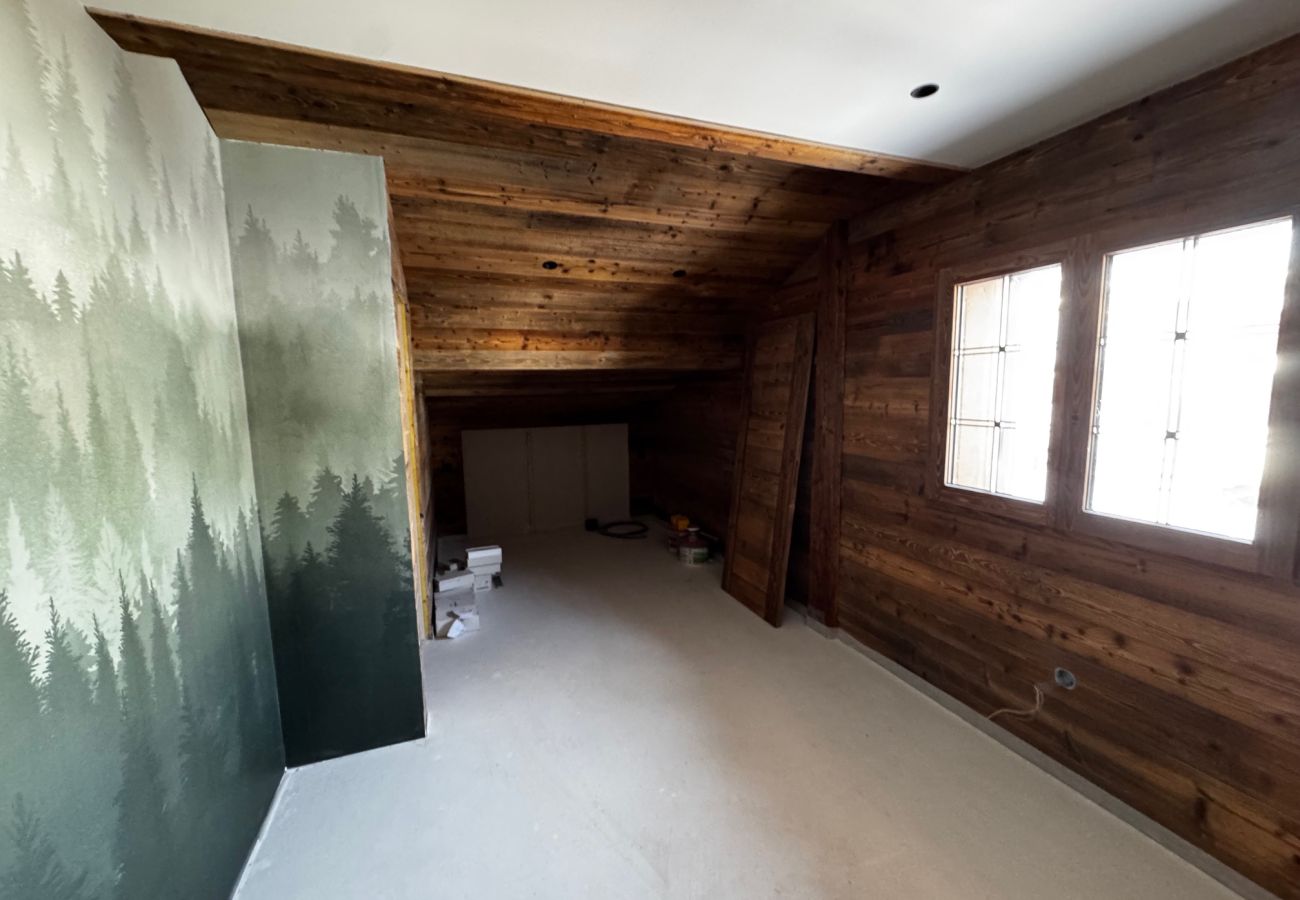 Chalet à Hauteluce - Les Saisies : Luxueux chalet face aux pistes et rdv ESF