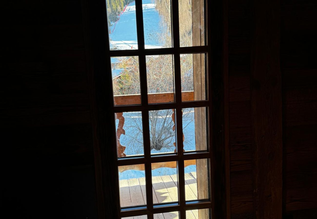 Chalet à Hauteluce - Les Saisies : Luxueux chalet face aux pistes et rdv ESF