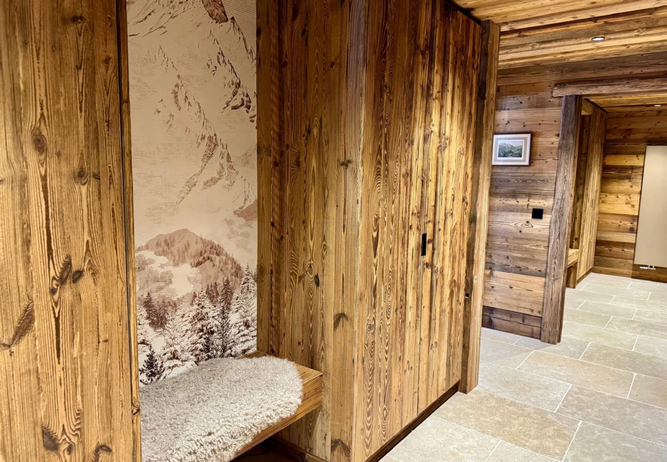 Chalet à Hauteluce - Les Saisies : Luxueux chalet face aux pistes et rdv ESF